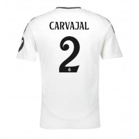 Dres Real Madrid Daniel Carvajal #2 Domáci 2024-25 Krátky Rukáv